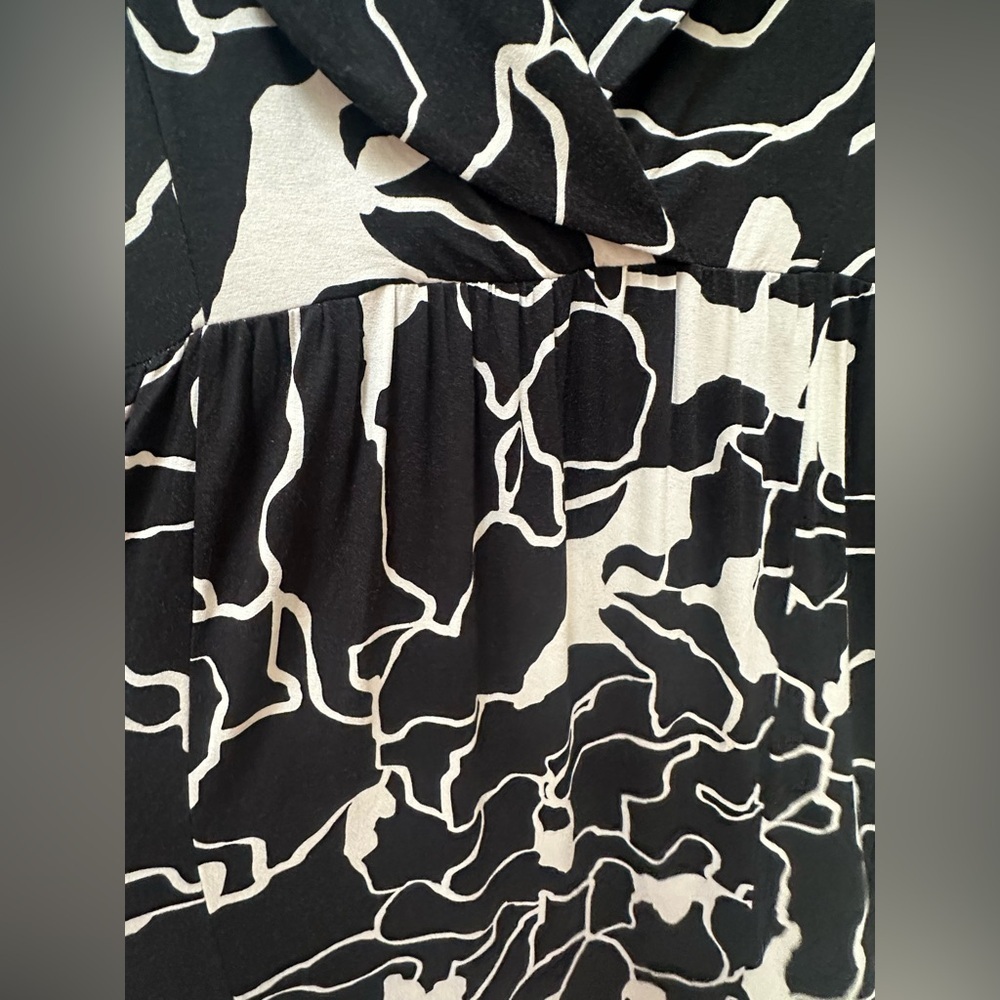 ✨ NWT Fransa Black And White Maxi Dress With Pockets - Picture 13 of 15